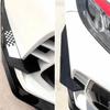 4Pcs Front Bumper Splitter Fins for Honda Civic TYPE R 2016-2021 Carbon