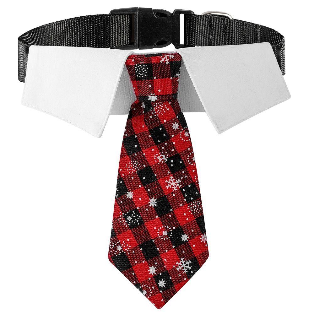 Fashion Christmas Dog Necktie Lovely Formal Tie New Pet Saliva Towel Pet