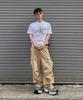 QUTON Patterned Oversized Heavy Short Sleeve T-Shirt