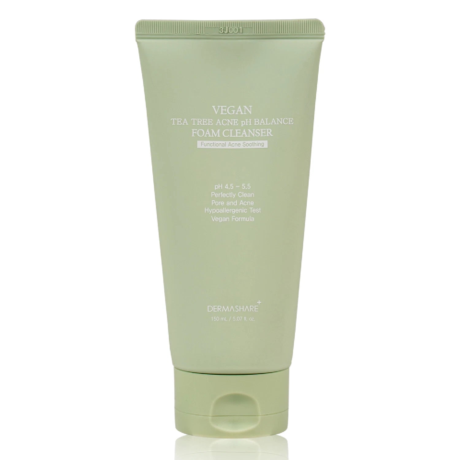

DERMASHARE Веганская пенка для умывания с чайным деревом для проблемной кожи, pH-сбалансированная, 150 мл