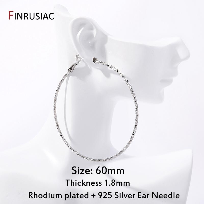 

New Simple Oversize Geometric 14K Gold Plated Brass Hoop Earrings For Women Circle Twist Big Loop Earrings Party Jewelry Gift 1 Pair