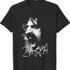 Frank Zappa T-Shirt schwarz kurzärmelig Alle Größen S-5XL Shirt Fan XZ1026