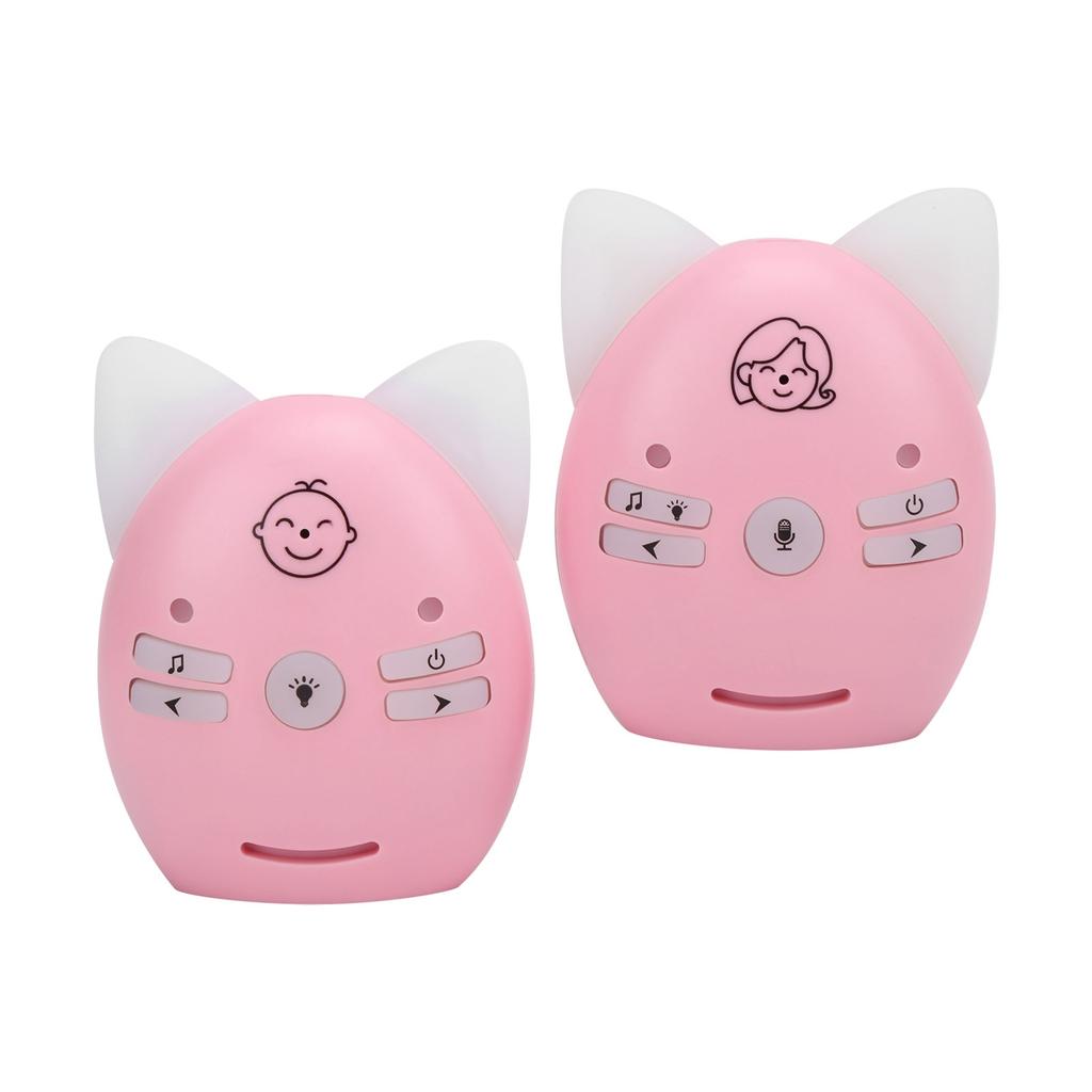 Koppeln Sie das kabellose WalkieTalkie mit dem Nachtlicht-Soundmonitor für die Familienkommunikation