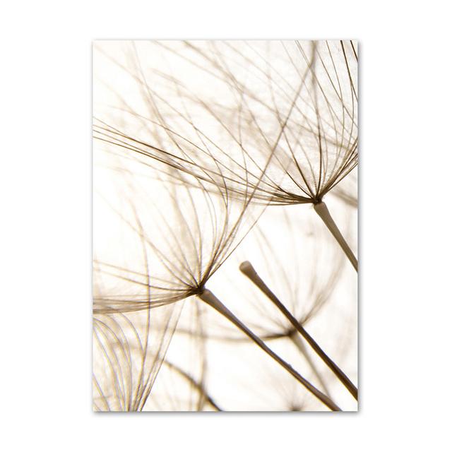 Roman Column Dandelion Reed Mountain Fall Wall Art Canvas Painting Pictures Nordic Posters And Prints For Living Room Decoration