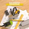 2.4G Hz Remote Control Forklift 1:64 Scale Engineering Truck RC Excavator  Festival Gifts