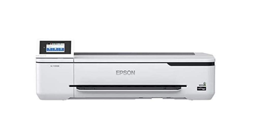 Epson A1 Plus Large Format Printer Without Stand Novi CAD Poster Plotter Small Lightweight Space Saving Compact SC-T3150N (A1 Wi-Fi Desktop)