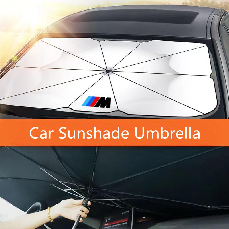 Auto Zonnescherm Paraplu Auto Voorruit Zonnescherm Deksel Voor BMW M Embleem E46 E36 E34 F10 E90 F30 E60 F30 E53 E30 E92 E87
