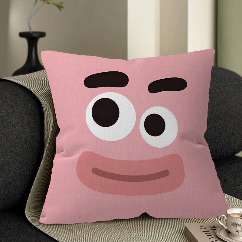 Emoji Cushion Cover Pillowcase Upholstery Sofa Throw Pillow Home Decor Pillowcas
