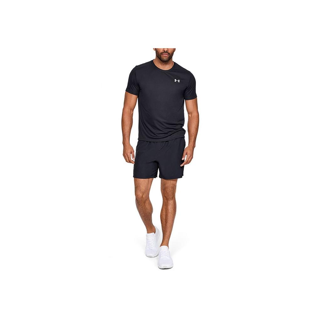 Under Armour Speed Stride Short Sleeve T-Shirt Unisex Tops Black 1326564-001