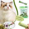 6PCS Dried Cat Grass Stick  Cat Hair Removal Ball  Gentle Grooming Cat Snacks  Cat Grass Grinding Stick  Hair Removal Cat