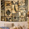 African Mud Cloth Wall Tapestry Tribal Pattern Art Ethnic Decor Boho Living Room Hanging Traditional African Design