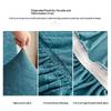 Dining Table Chair Cover Cushion Chair Back Cover Integrated Chair Cover Swastika Universal Thickened Elastic Stool Cover Set Household
