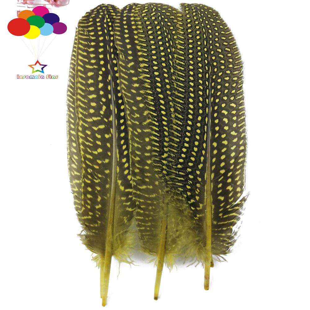 FeatherYellow Feathers for Crafts, 31 Styles Natural Pheasant, Rooster, Duck Feathers Bulk for Costume DIY, Fly Tying,Party Decoration