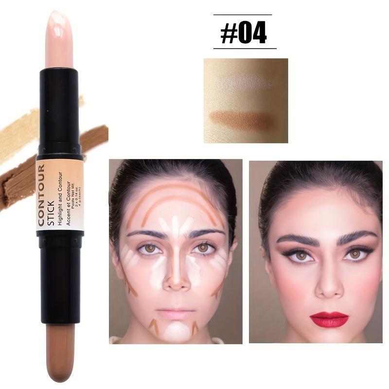 Double End Stick Highlight Brightening, Waterproof And Sweat Resistant