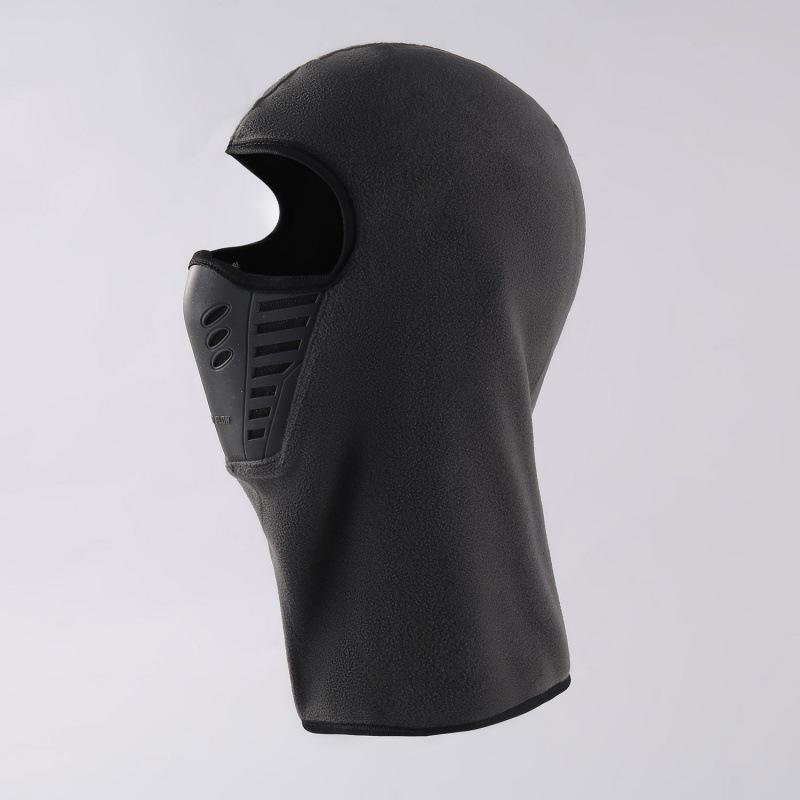 

Cycling equipment Winter multi-kinetic outdoor sports scarf Masked cold mask, fleece thermal headgear One size серый