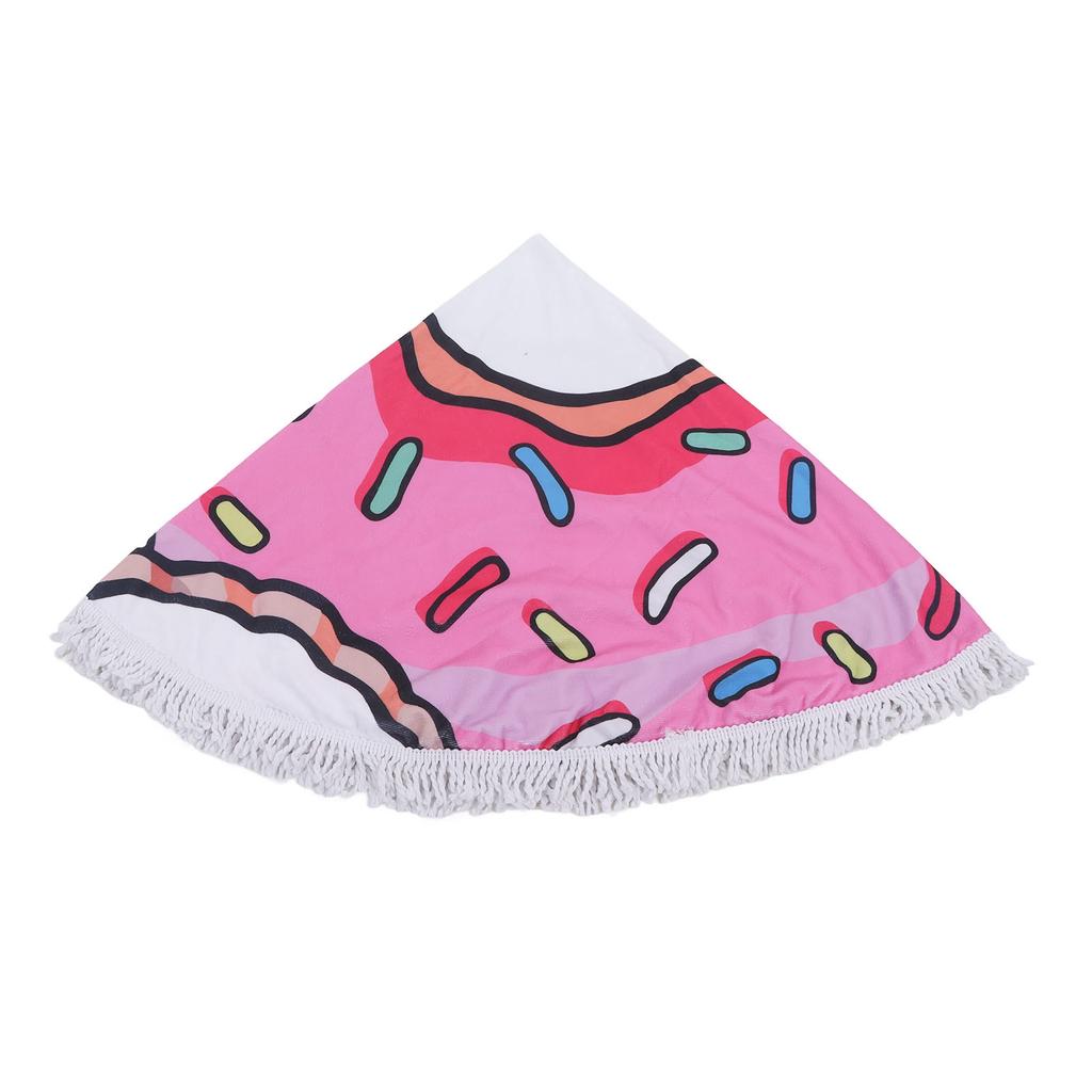 Beach Towel Oversized Soft Thick Microfiber Round Shape Absorbable Moisture Swim Towel for Outdoor Travel Indoor