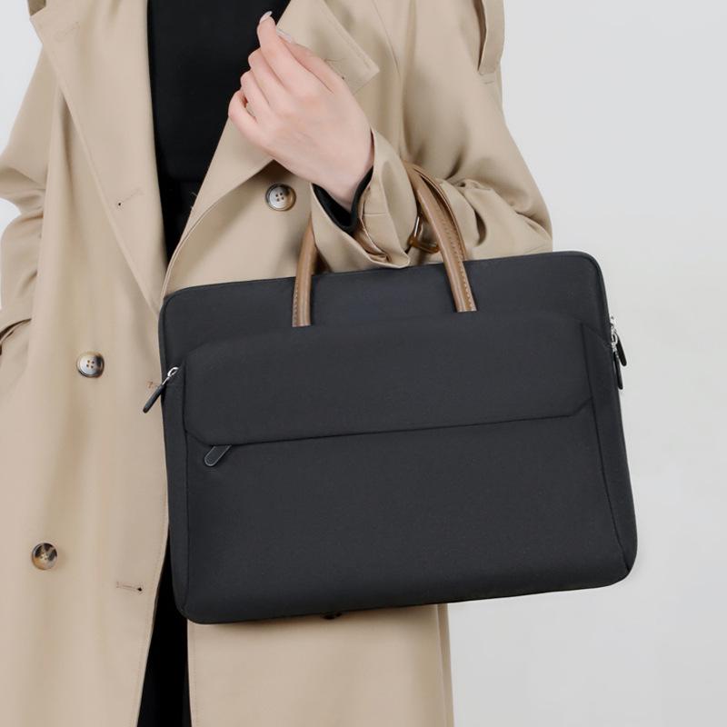 2025 Women's Laptop Handbag - 14 To 16 Inch Large Capacity Briefcase with Print