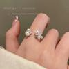 French Retro Blue Butterfly Ring Design Sense Temperament Personality Simple Cold Sense Versatile Ring