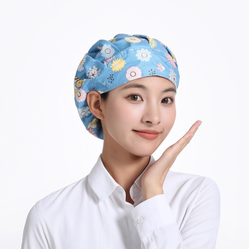 Adjustable Catering Chef Hat Breathable Cafe Bar Baker Hat Waiter Work Caps  Kitchen Cooking Tool