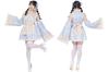 Clearstone Lyrical Palette Cosplay Halloween Milchiger Jiangshi Dienstmädchen Damen Blau