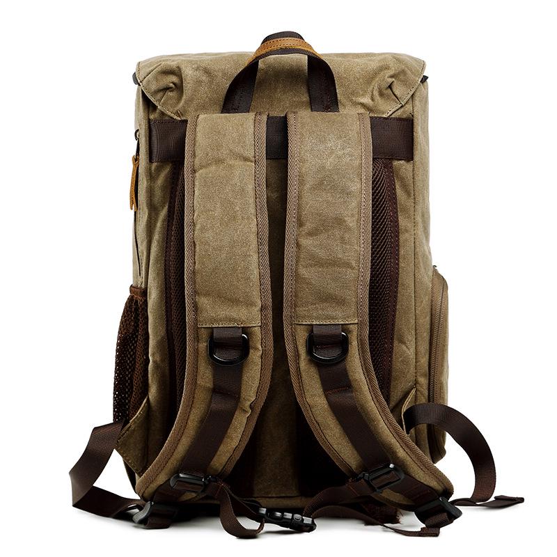 camera bag Canvas Batik Waterproof Photography Outdoor Wear-resistant Large Photo Camera for Fujifilm Nikon Canon Sony Backpack