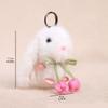 Cute Plush Doll Pendant Soft Cartoon Bunny Keyring Sweet Bag Charm  Hanging Ornaments