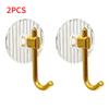Self Adhesive Acrylic Wall Hooks Waterproof Towel Hooks For Bathroom Shower Home Organization For Luxury Design Strong Hold