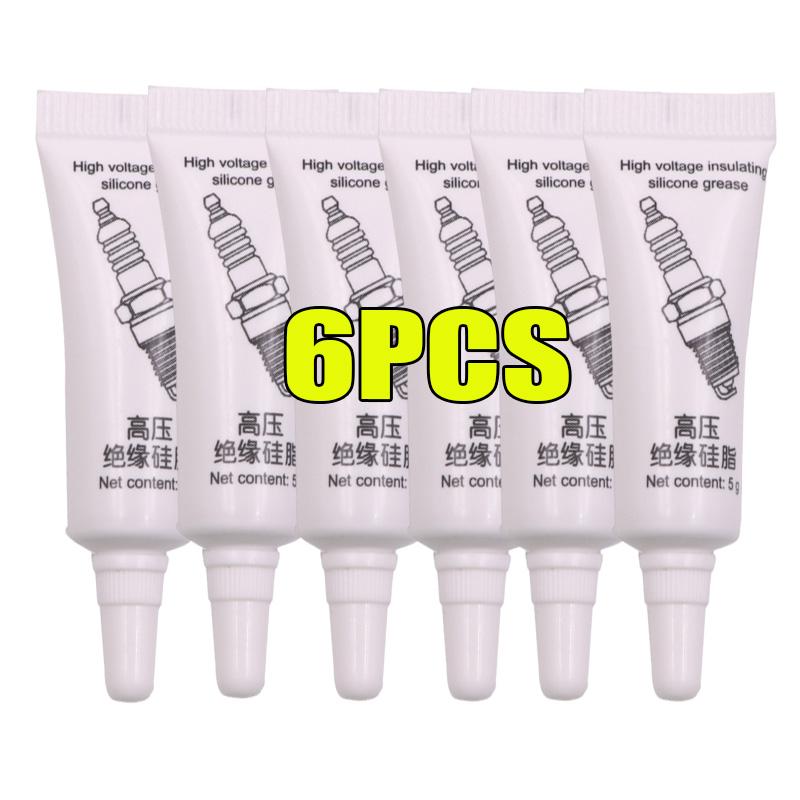Car Spark Plug High and Low Temperature Corrosion Resistance Car Spark Plug High Voltage Insulated Silicone Grease Ignition Coil