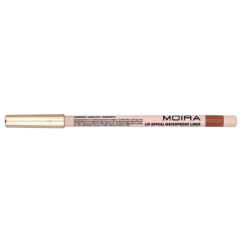 Moira Beauty, Lip Appeal Waterproof Liner, 004 Afterpart, 0.6 g (0.021 oz)