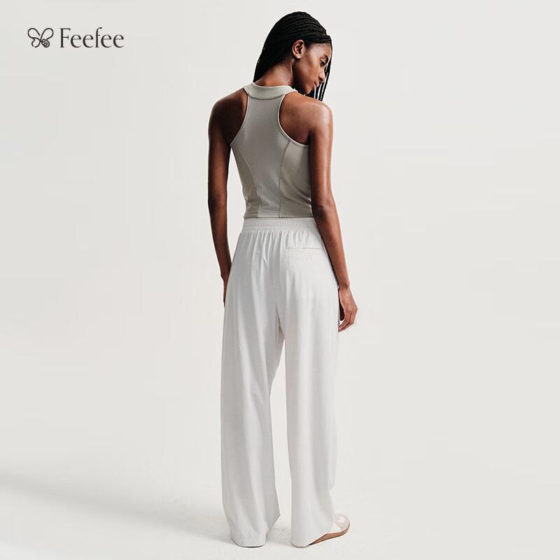 FEEFEE Women's ABF Pleated Loose Long Pants FF031