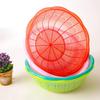 4Pcs Plastic Rice Washing Basket Set - Multifunctional Colander for Fruits Vegetables and Rice - Space-Saving Kitchen Tool - Assorted Color
