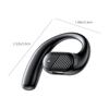 Słuchawki douszne Clip On True Wireless 5.4 BT Ear Clip Earbuds Słuchawki z przewodnictwem kostnym Odporne na pot HiFi Stereo Call Sports Zaczepy na uszy