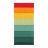 Retro Rainbow Stripe Beach Towel Patterned Sunscreen And Windproof Suitable For Swimming Pool Camping Travel Blanket