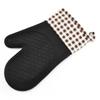One piece Silicone Microwave Gloves BBQ Gloves One Piece Oven Baking Cooking Tool Baking Hot Pot Mitts Heat Resistant Kitchen
