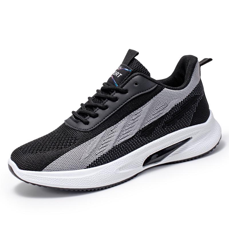 2024 Men's Breathable Soft Sole Casual Running Shoes - Comfortable, Wear-Resistant, Fashionable Sports Sneakers