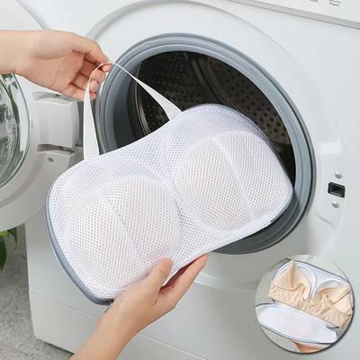 Saco de malha requintado para lavanderia de sutiãs adequado para máquina de lavar bolsa de lavagem para sutiã de lingerie com zíper bolsa anti-deformação