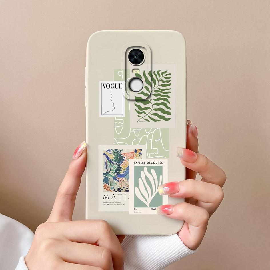 Für Redmi Note 10 7S 9S 10S K80 7 8 9 9T 10T Pro Max Plus Bumper Hülle Hübsches Etikettenmuster Quadratische Weiche Flüssigsilikon Schutzhüllen Für Redmi Capa