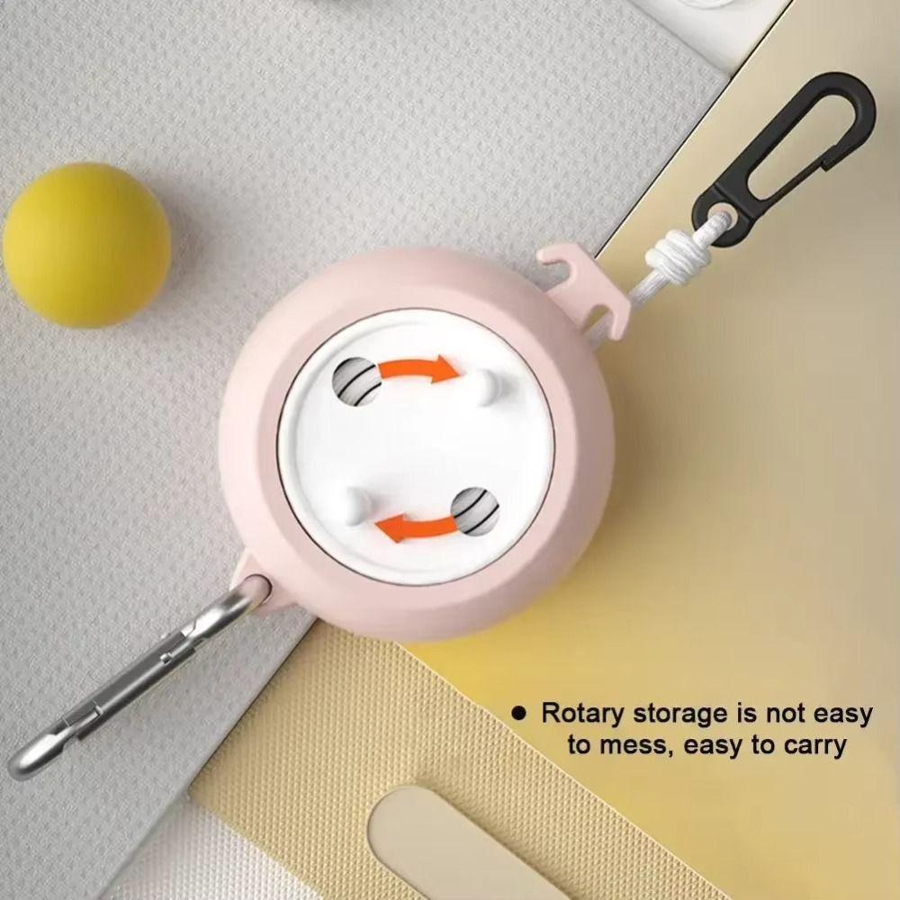 Portable Clothes Drying Rope 10m Laundry Drying Line Sturdy Retractable Clothesline  Camping