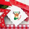 100-500pcs Christmas Tree Santa Claus Merry Christmas Stickers 2.5cm Thank You Stickers for Gift Sealing Holiday Candy Bag Decor