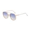 Vintage Oval Frame Glasses Metal Double Beam Aviator Sunglasses Men'S Senior Sense Driving Sunscreen Sunglasses