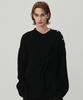 BEYOND CLOSET [Collection Line] Signature Cable Cotton Knit Black