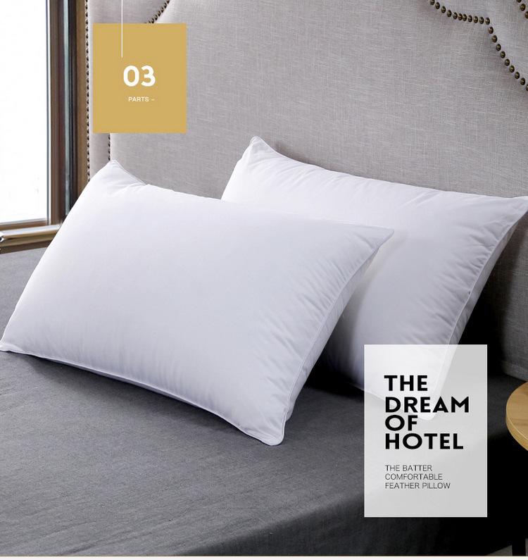 Bellelai Pure Cotton Star Hotel Feather Velvet Pillow – Soft and Comfortable