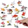 Urhomy Mini Goldfish Figure 3D Goldfish Goldfish Model Aquarium Interior Aquarium Set of 6 Set, Encyclopedia, Toy, Decoration, Figurine, Ornament,