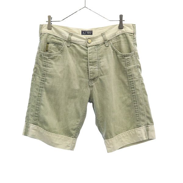 

ARMANI JEANS Denim shorts W30 blue Button fly Men s Used