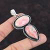 Rhodochrosite Pendant 925 Sterling Silver Pendant Gemstone Jewelry Vintage Pendant Handmade Elegant Pendant Gift For Friend Designer Jewelry