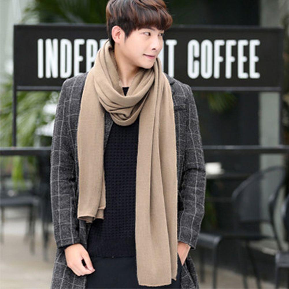 Color Imitation Cashmere Thickened Women Winter Scarves Knitted Shawls Korean Long Shawls Wraps