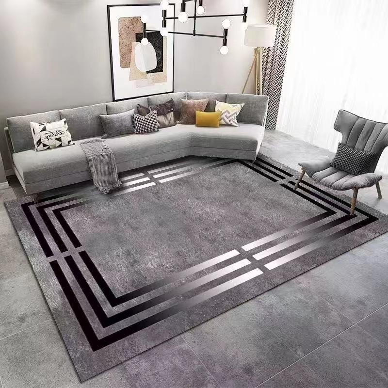 Living Room Carpet Dirt Resistant and Easy To Maintain Bedside Carpet Sofa Coffee Table Large Area Carpet