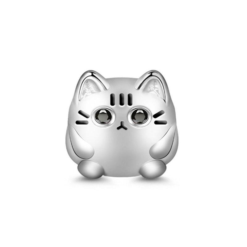 New Copper Dog Pendant Fit Original Women Bracelet Diy Fine Dangle Jewelry Dog Paw Lion Leopard Bead Charm Amulet Gift