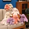 Adorable Droopy-Eared Bunny Plush Toy - Soothing Rabbit Doll, Perfect Birthday Gift for Girls