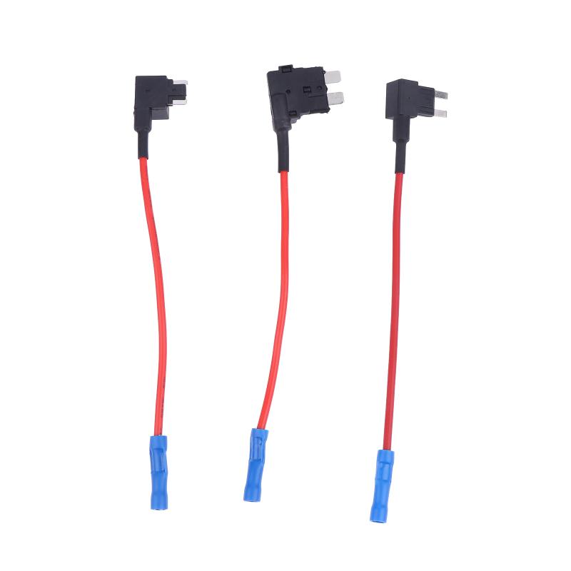 12V Fuse Holder Add-A-Circuit Tap Adapter Micro2 Mini Small Standard Atm Apm Blade Auto Fuse Car Fuse
